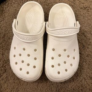 White Crocs